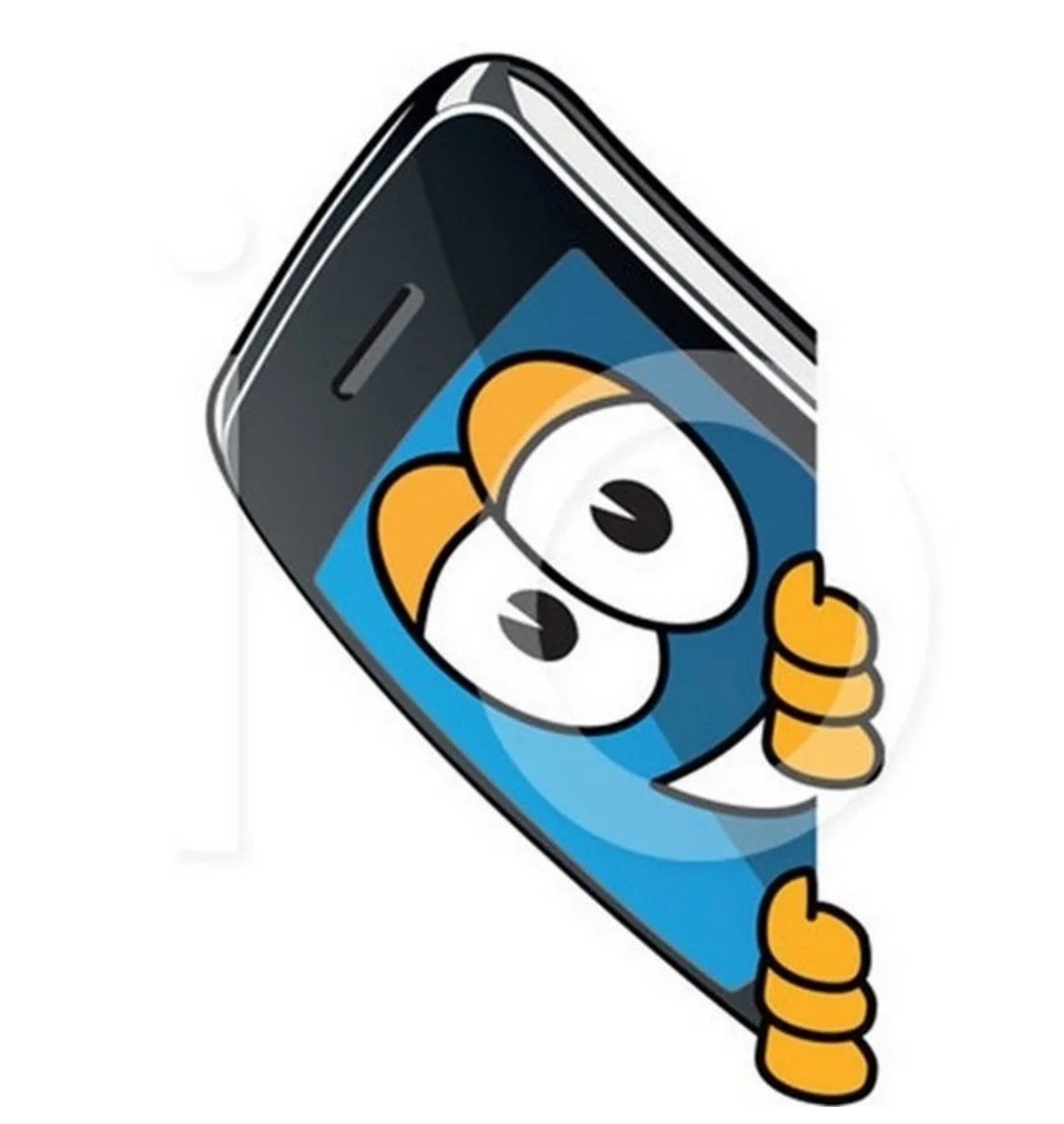 Смартфон с глазами