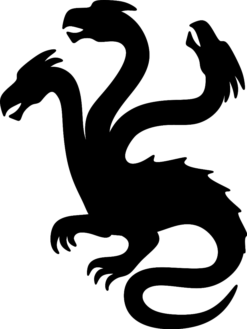 Гидра силуэт