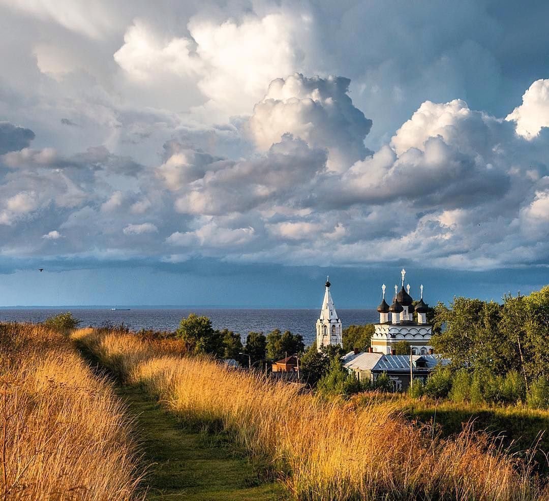 Природа храм Белозерск