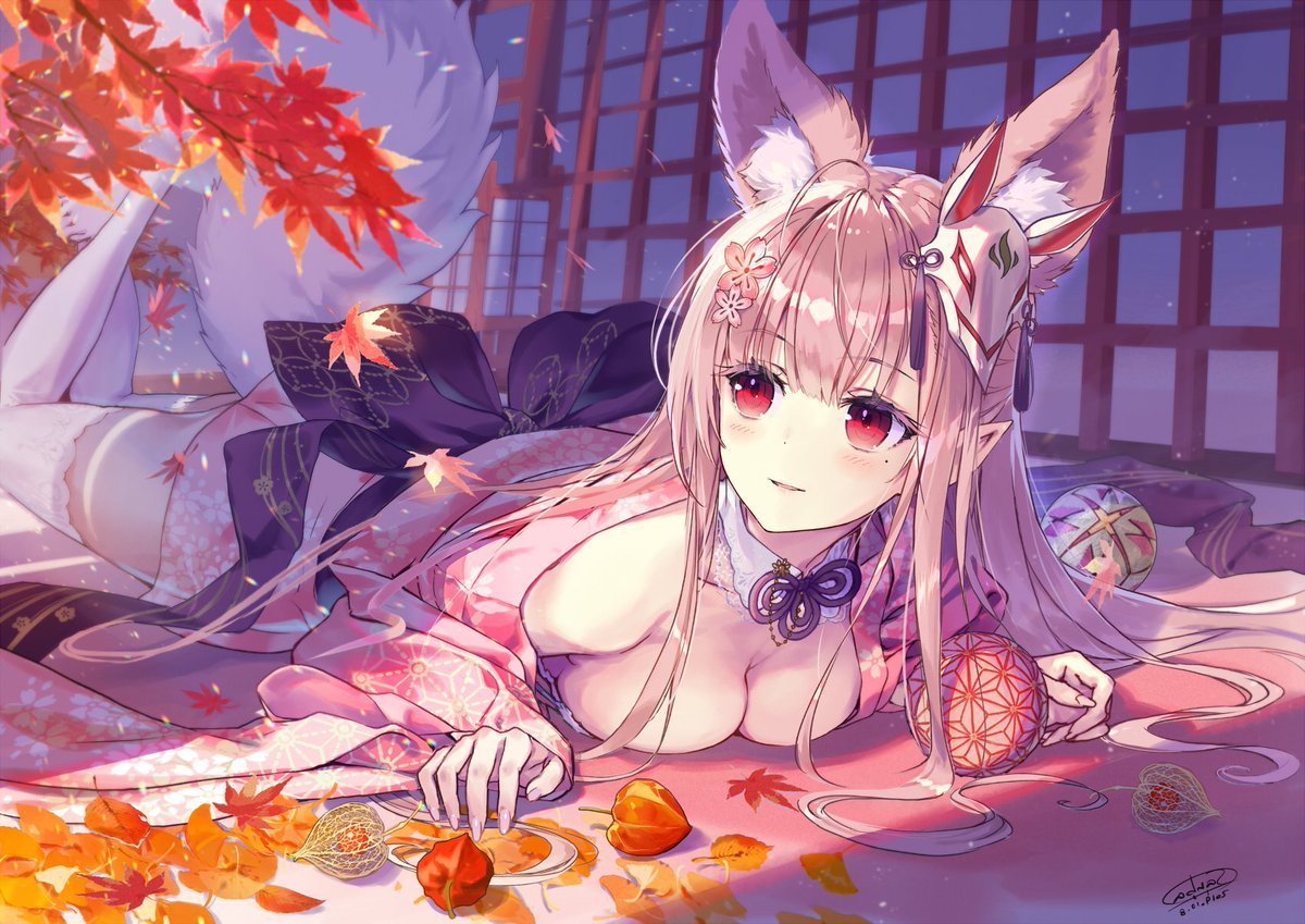 Kitsune (kitsunemimi, кицуне, Кицунэ)