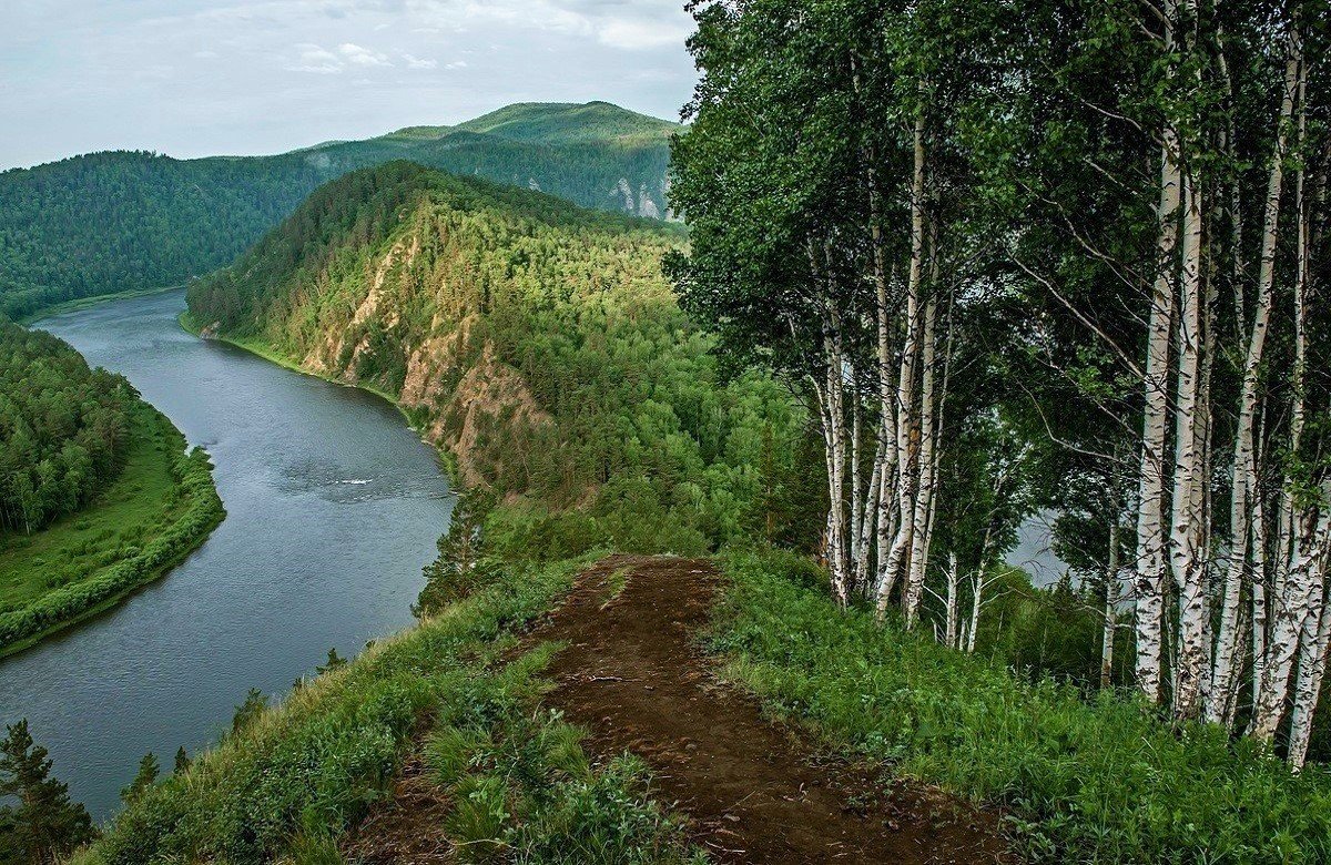 Река Мана Красноярский край