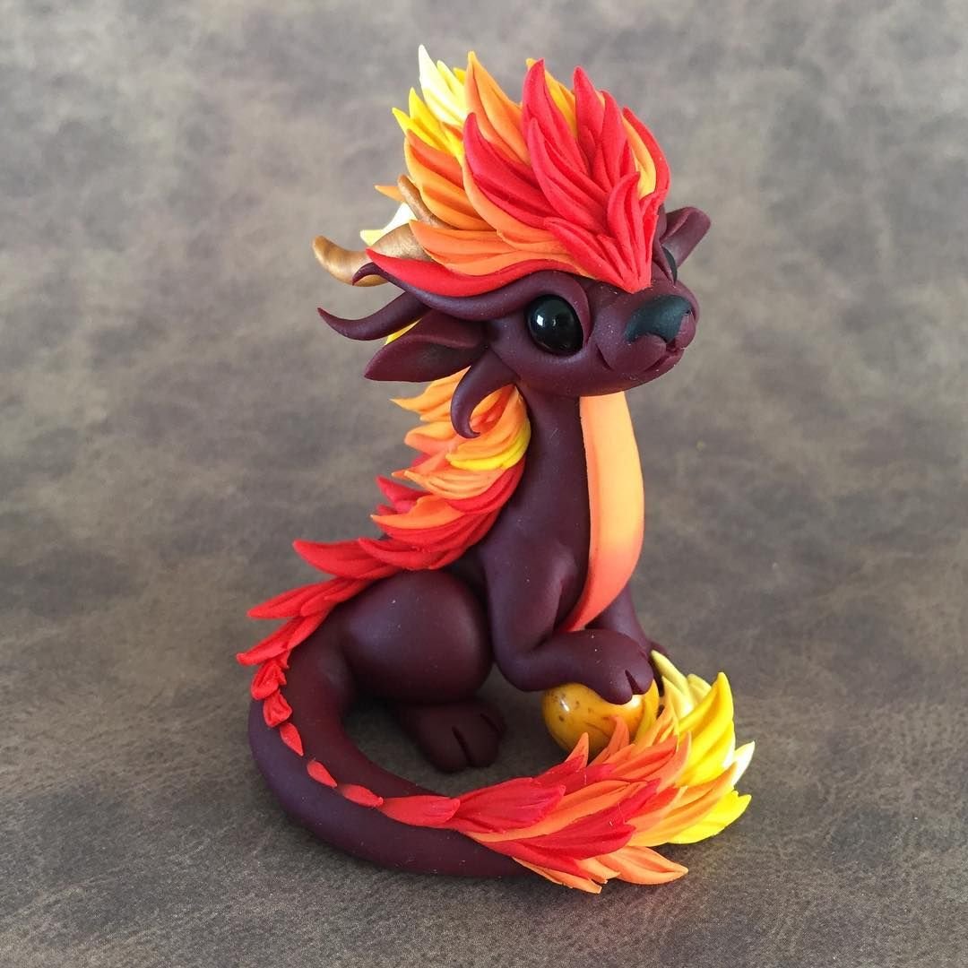 Dragonsandbeasties из полимерной глины