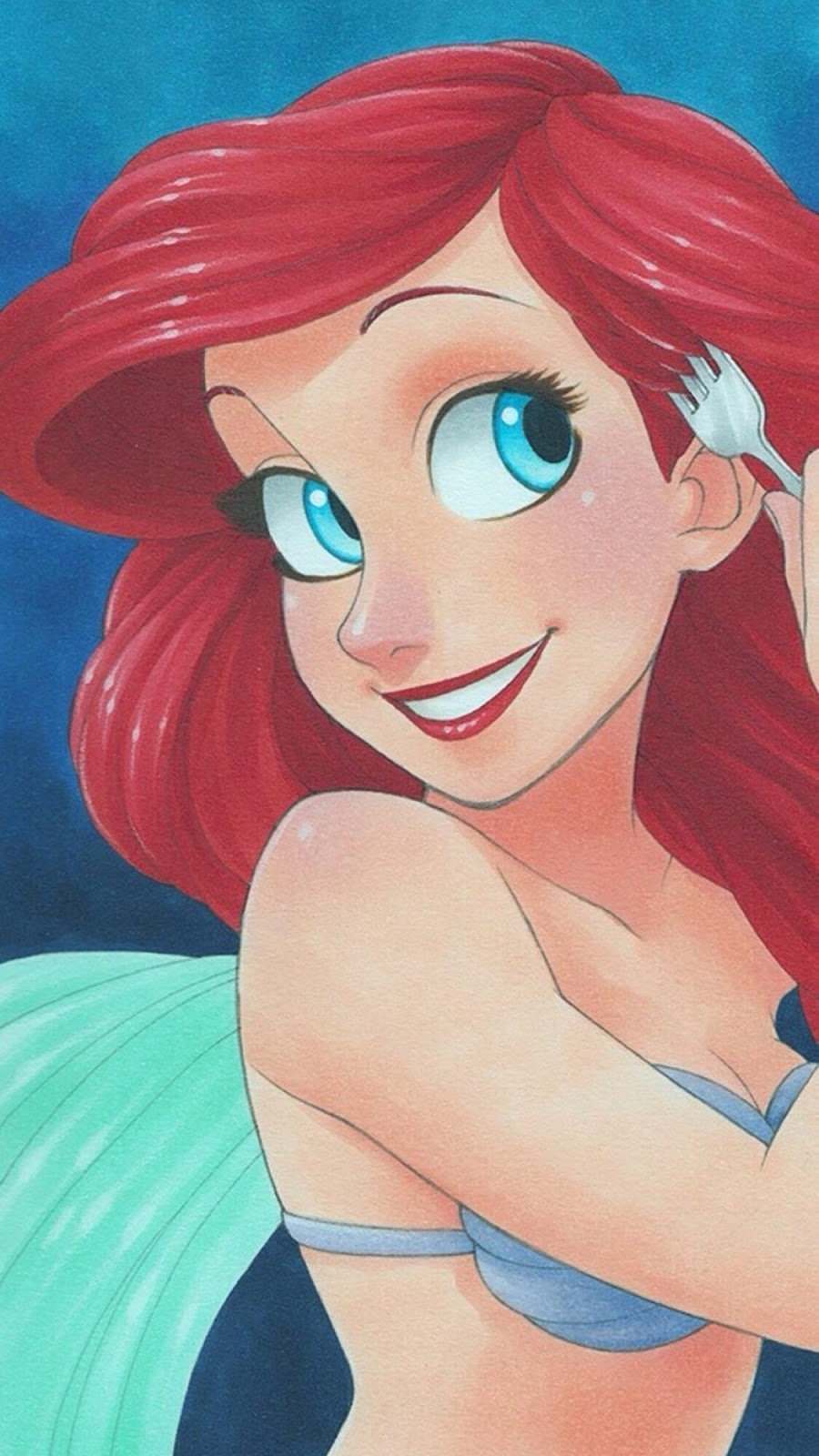 Disney принцесса Ариэль Ariel 004