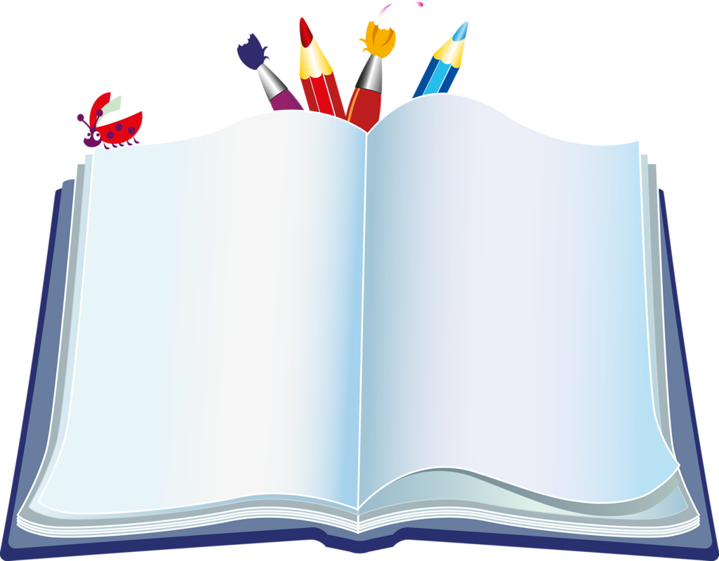Изображение раскрытой книги