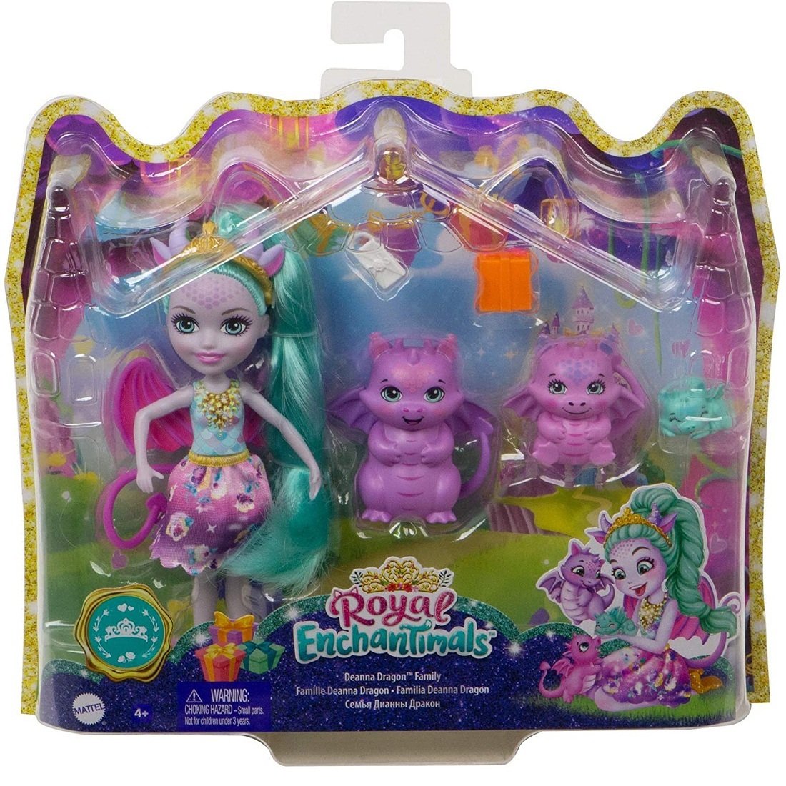 Enchantimals Royals дракон