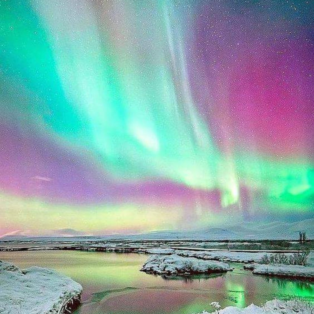Северное полярное сияние