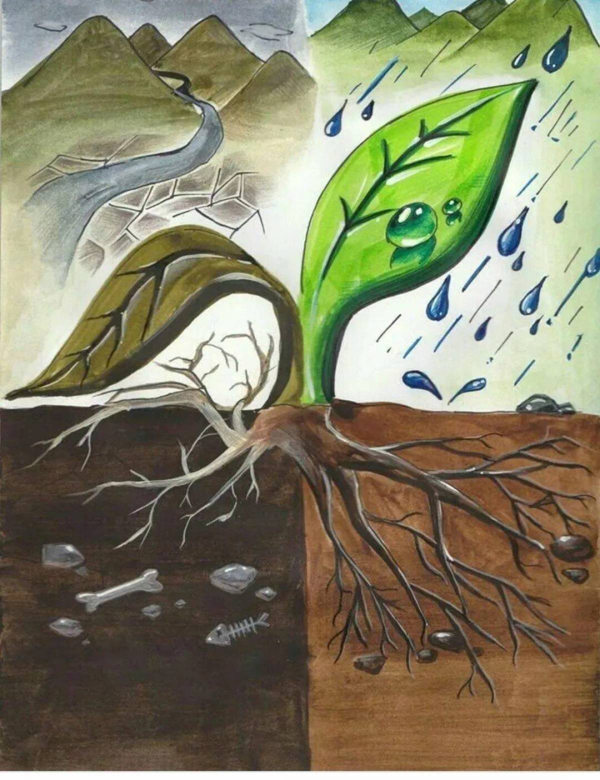 Рисунок на тему экология
