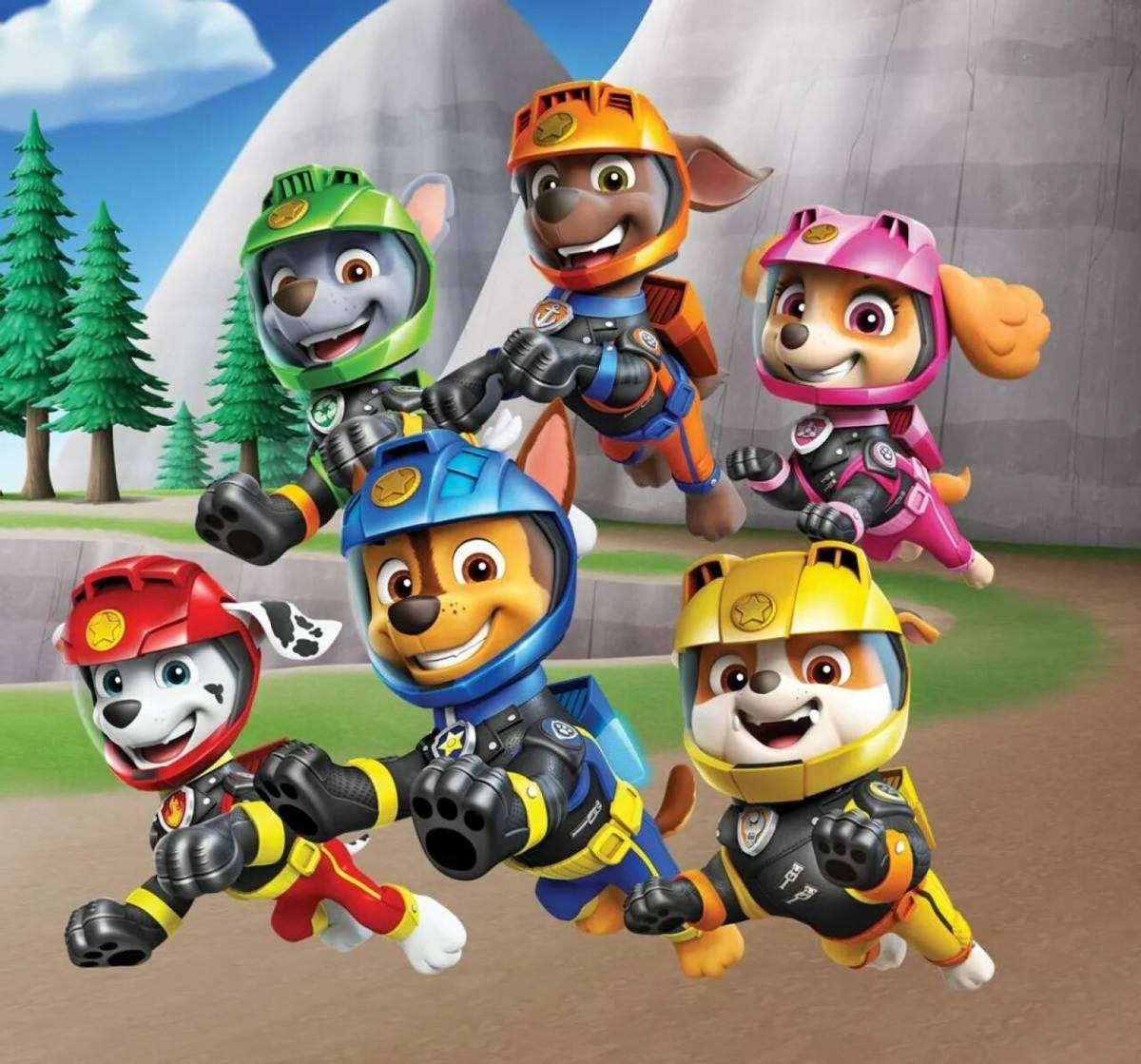 Щенячий патруль Moto pups Вайлдкэт