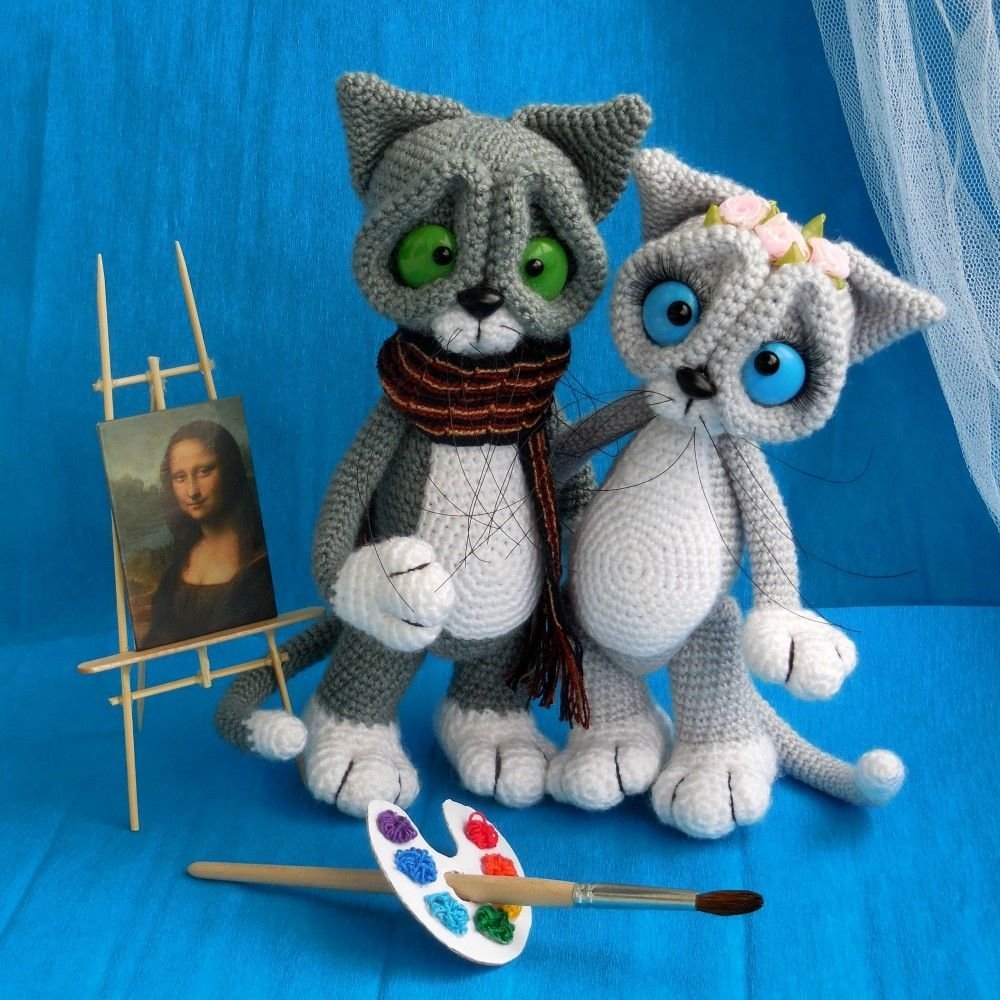 Необычные игрушки крючком