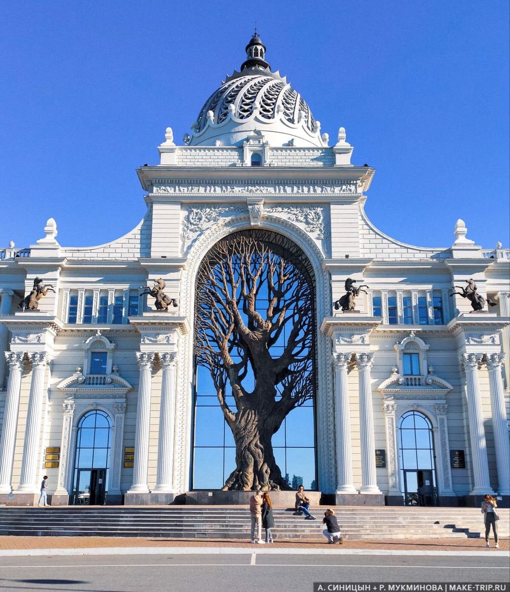 Дворец земледельцев колонны Казань