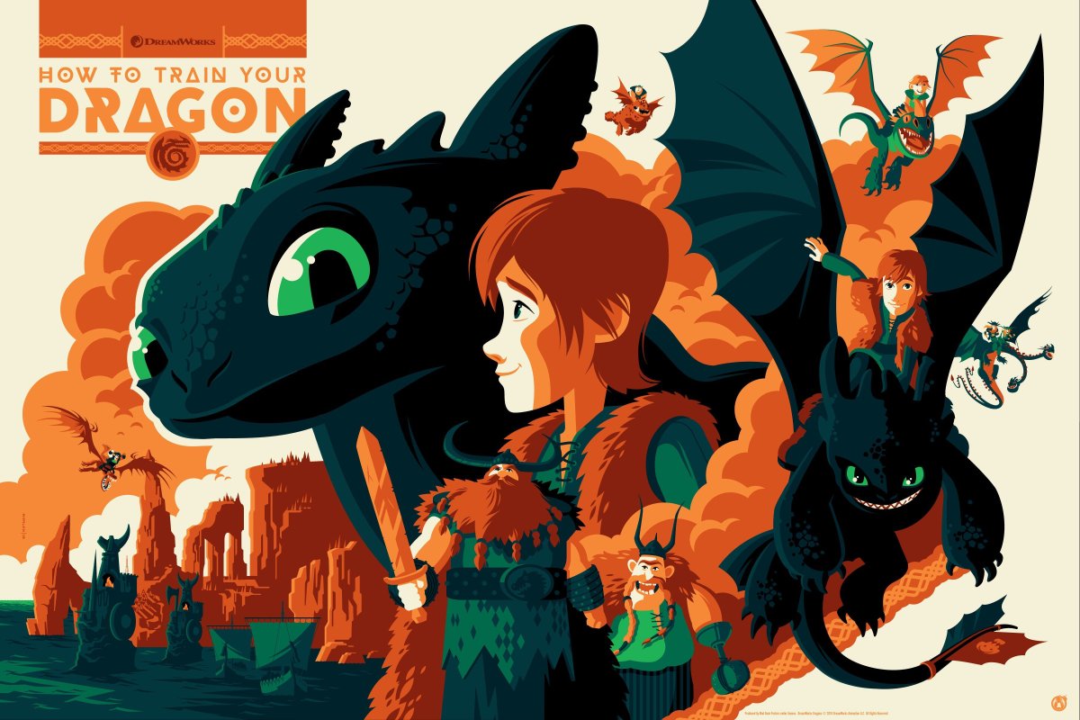 How to Train Dragon арт