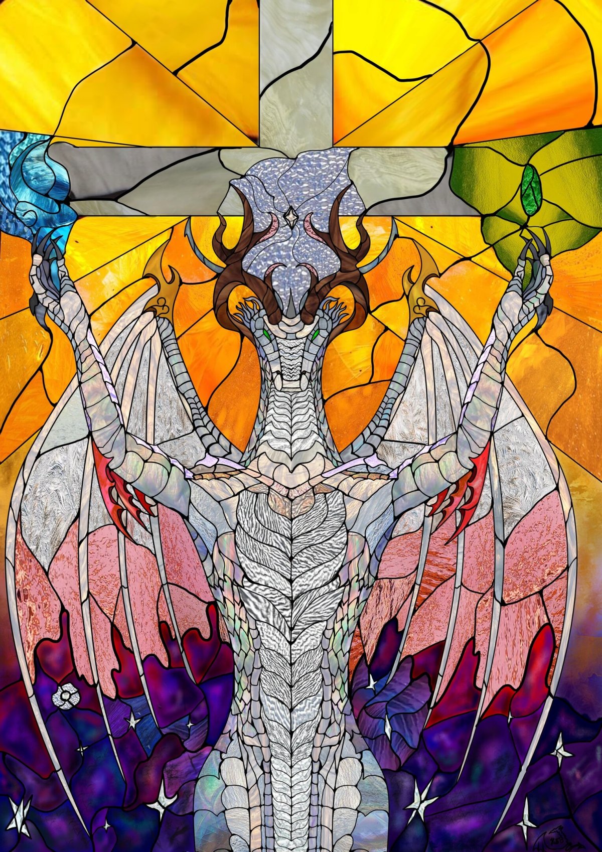 Dragon age витражи
