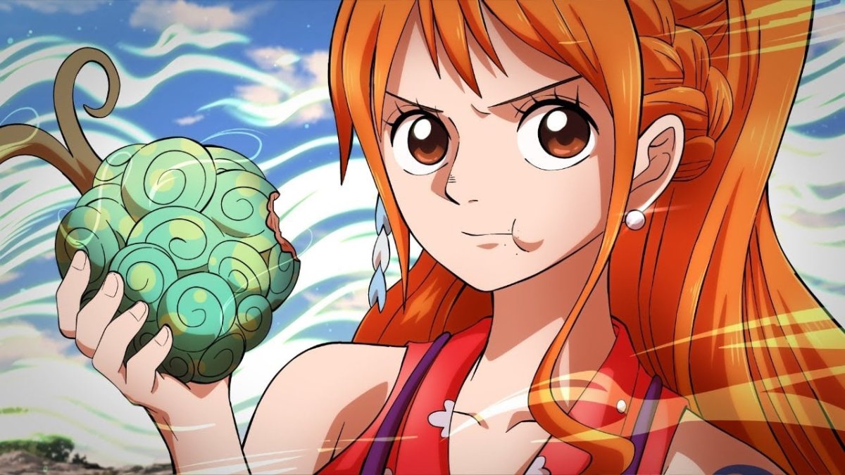 Nami eats Devil Fruit