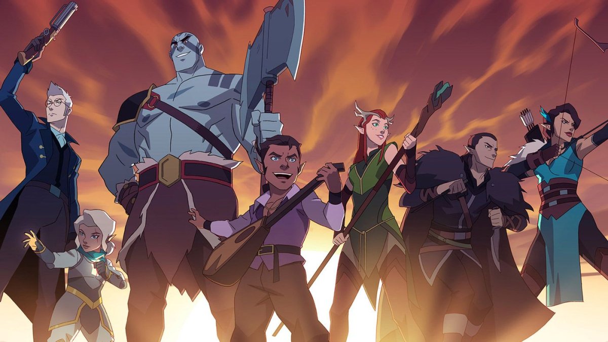 Critical role аниме Vox Machina