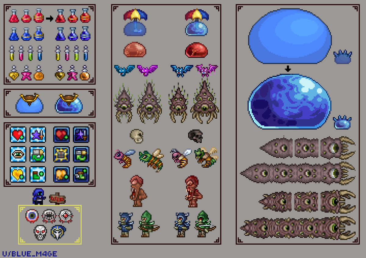 Terraria texture Pack: Sonic the Hedgehog -