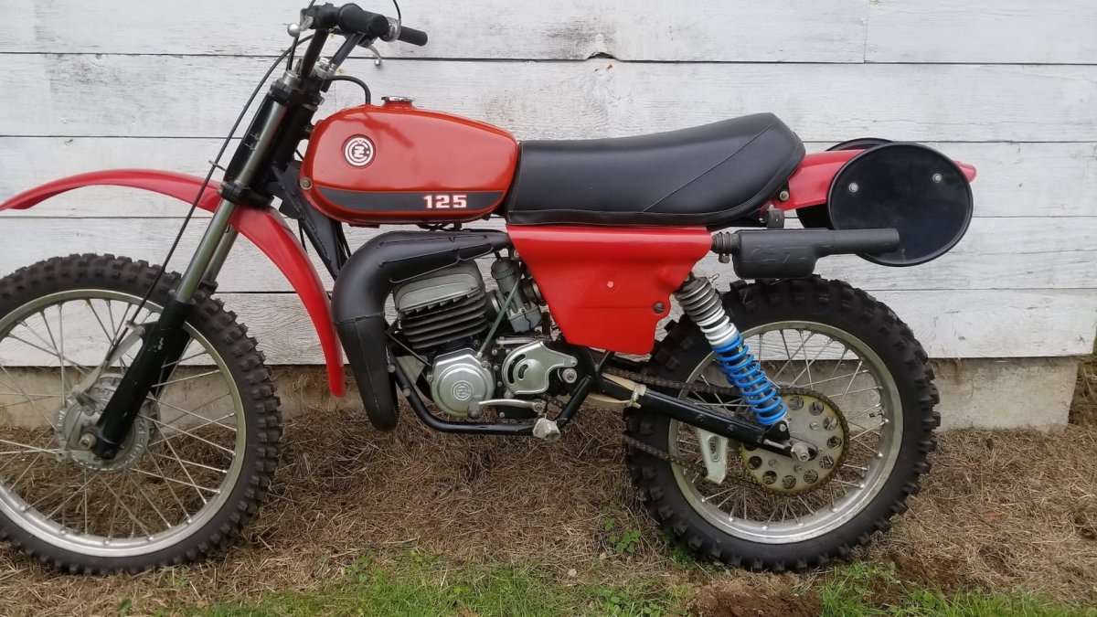 Кроссовый Чезет 125