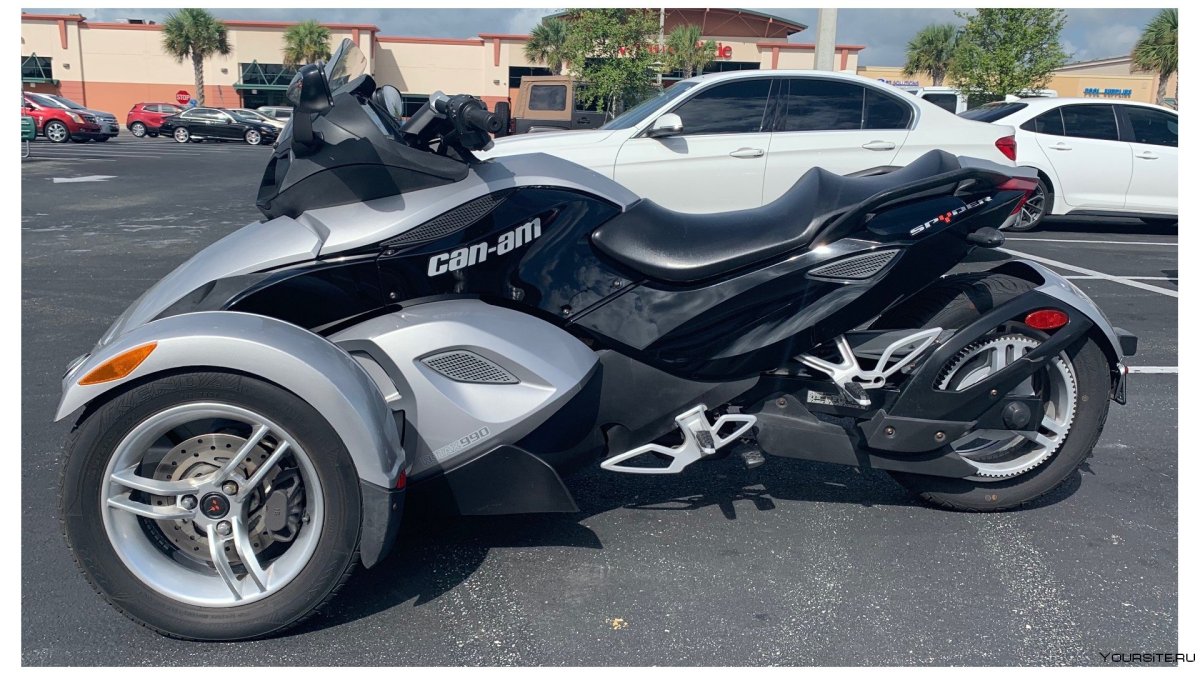 Can am Spyder RS точные Размеры крыла крыло