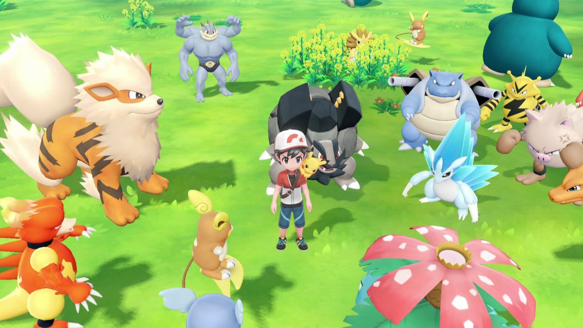 Покемон Lets go Eevee
