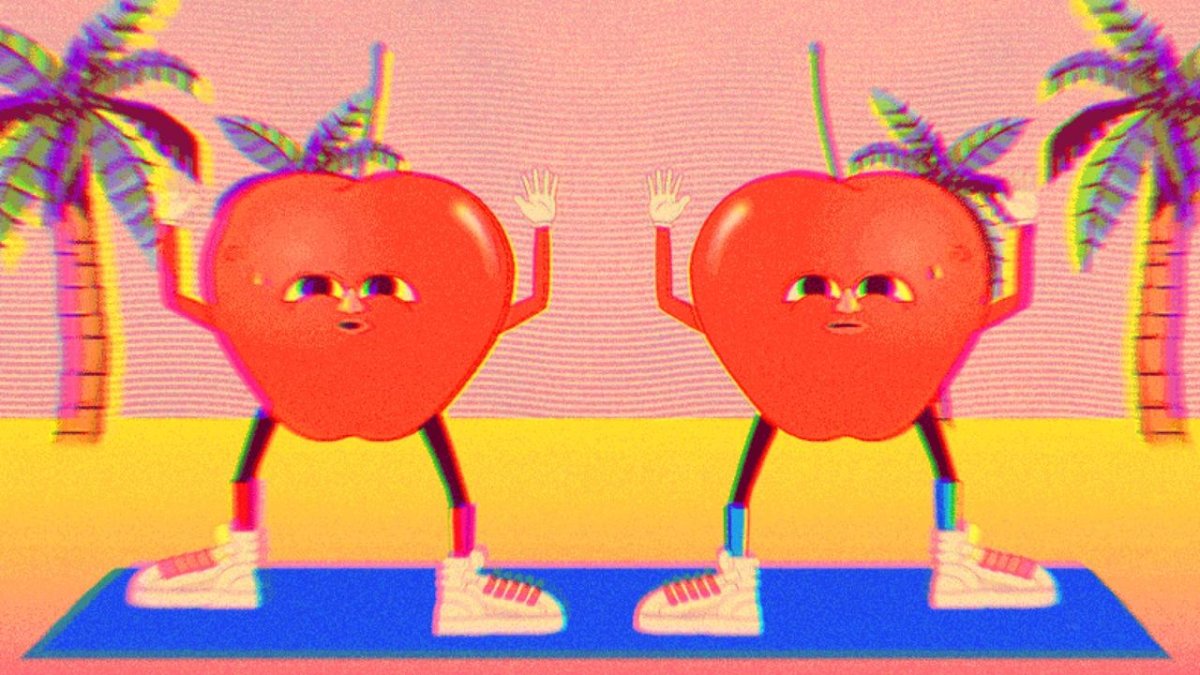 Танцующие Веселые фрукты