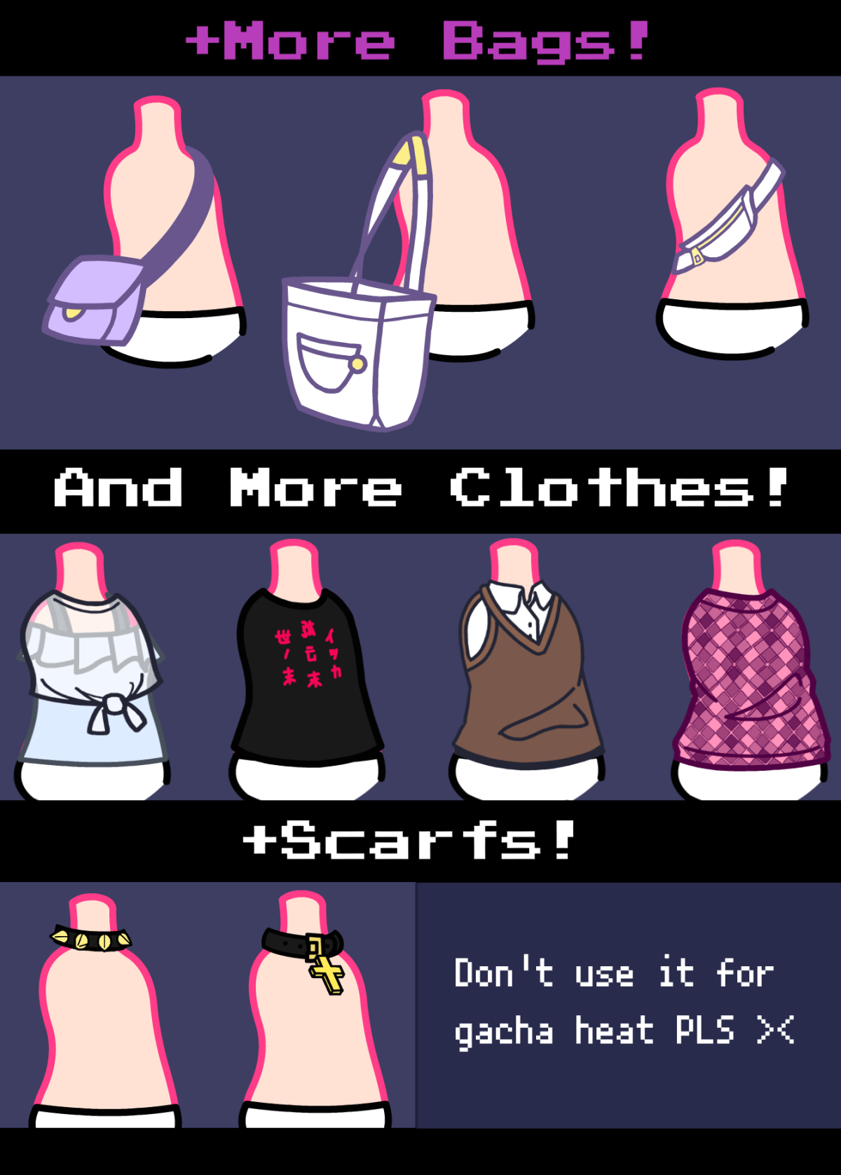 Gacha Club мод неон
