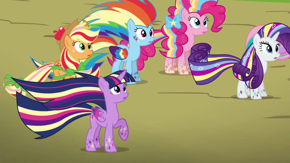 My little Pony Рейнбоу повер Mane 6