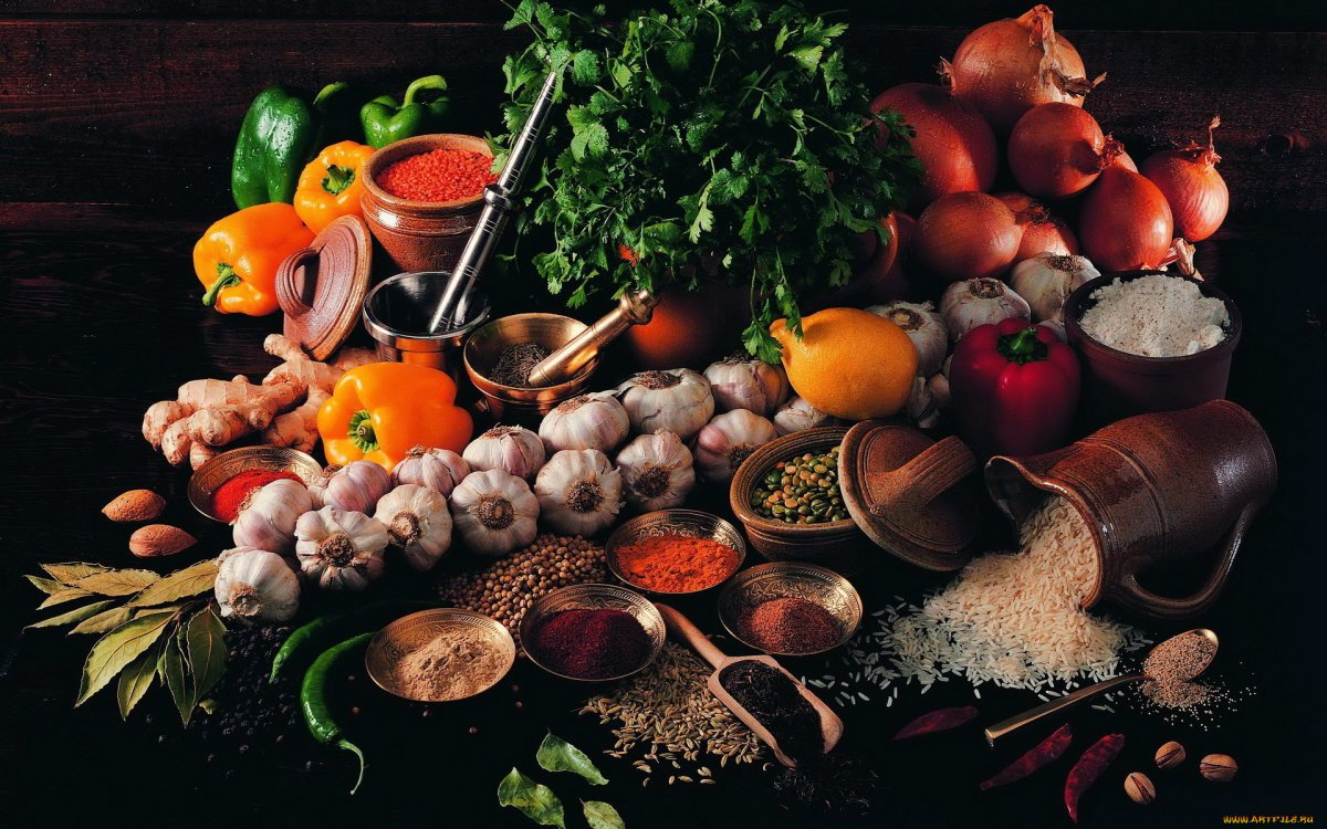 Натюрморт продуктов