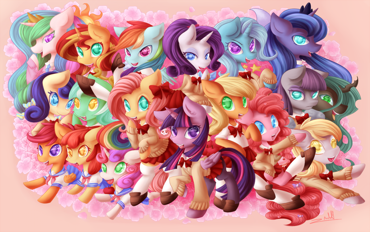 MLP Mane 6 Art