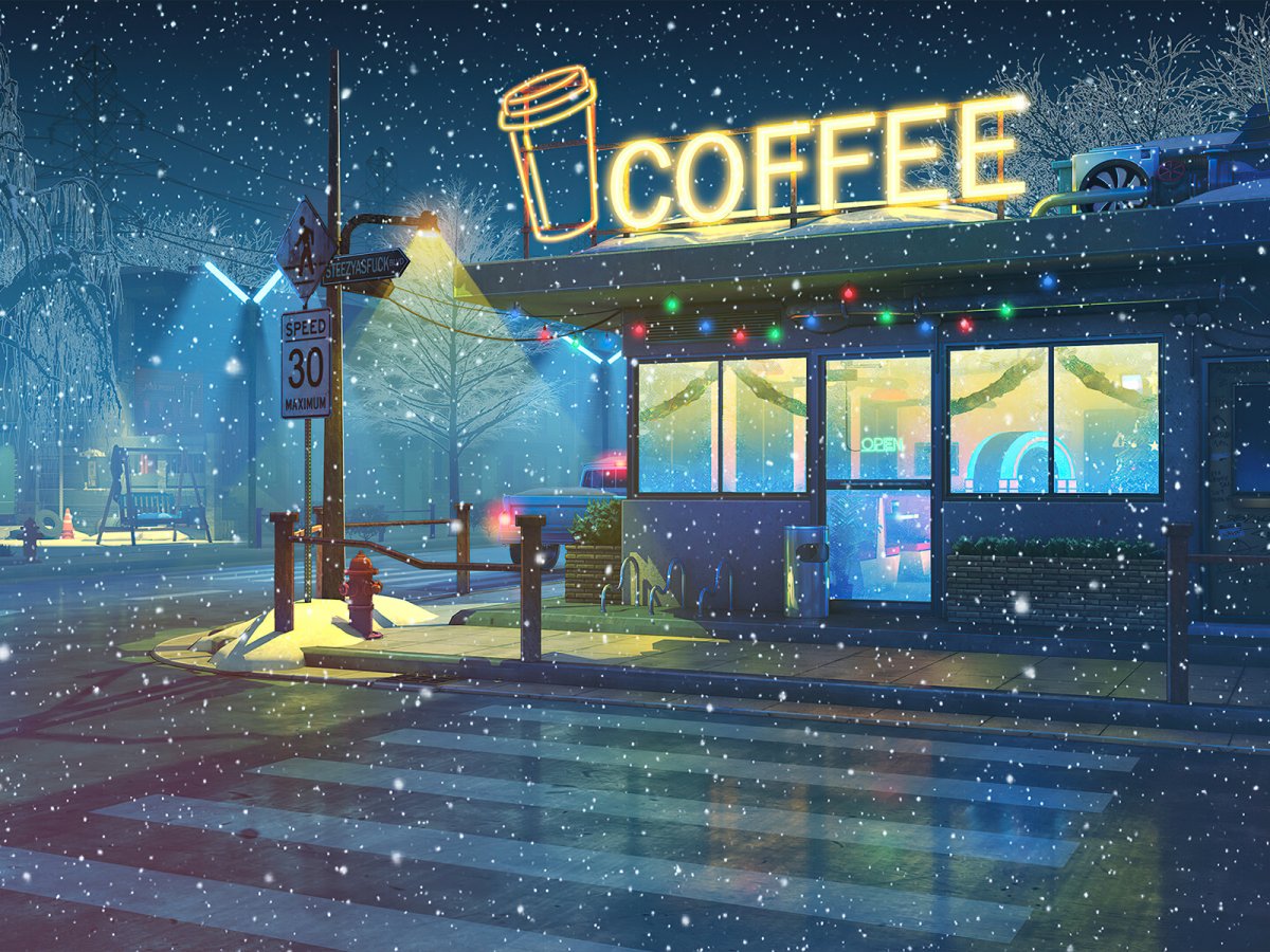 Lo Fi обои на рабочий стол
