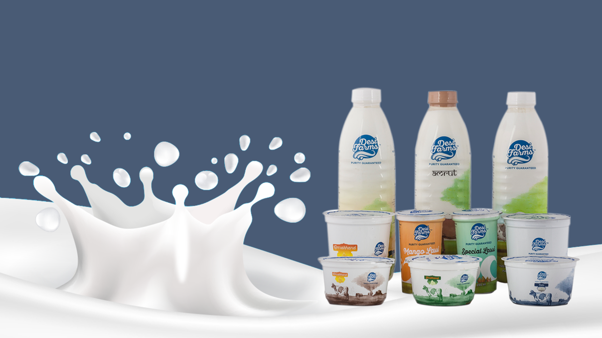 Фон для молочной продукции