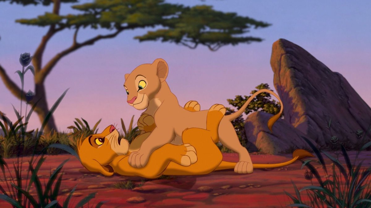 Король Лев 1994 Симба и Нала