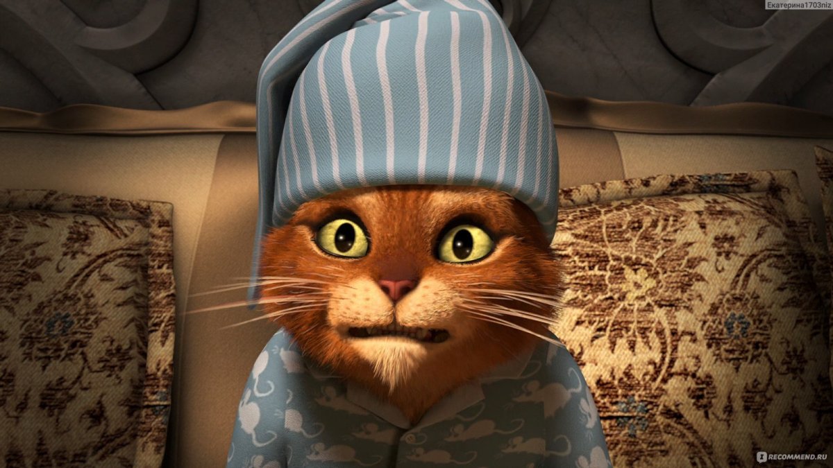 Шрек страшилки кот