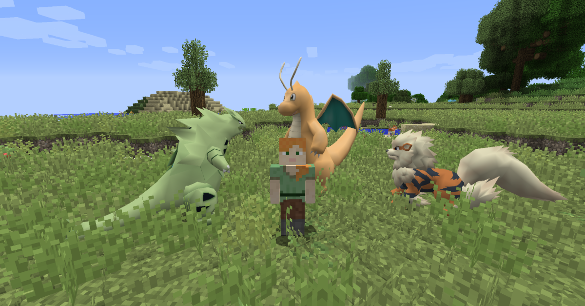 Майнкрафт Pixelmon покемоны