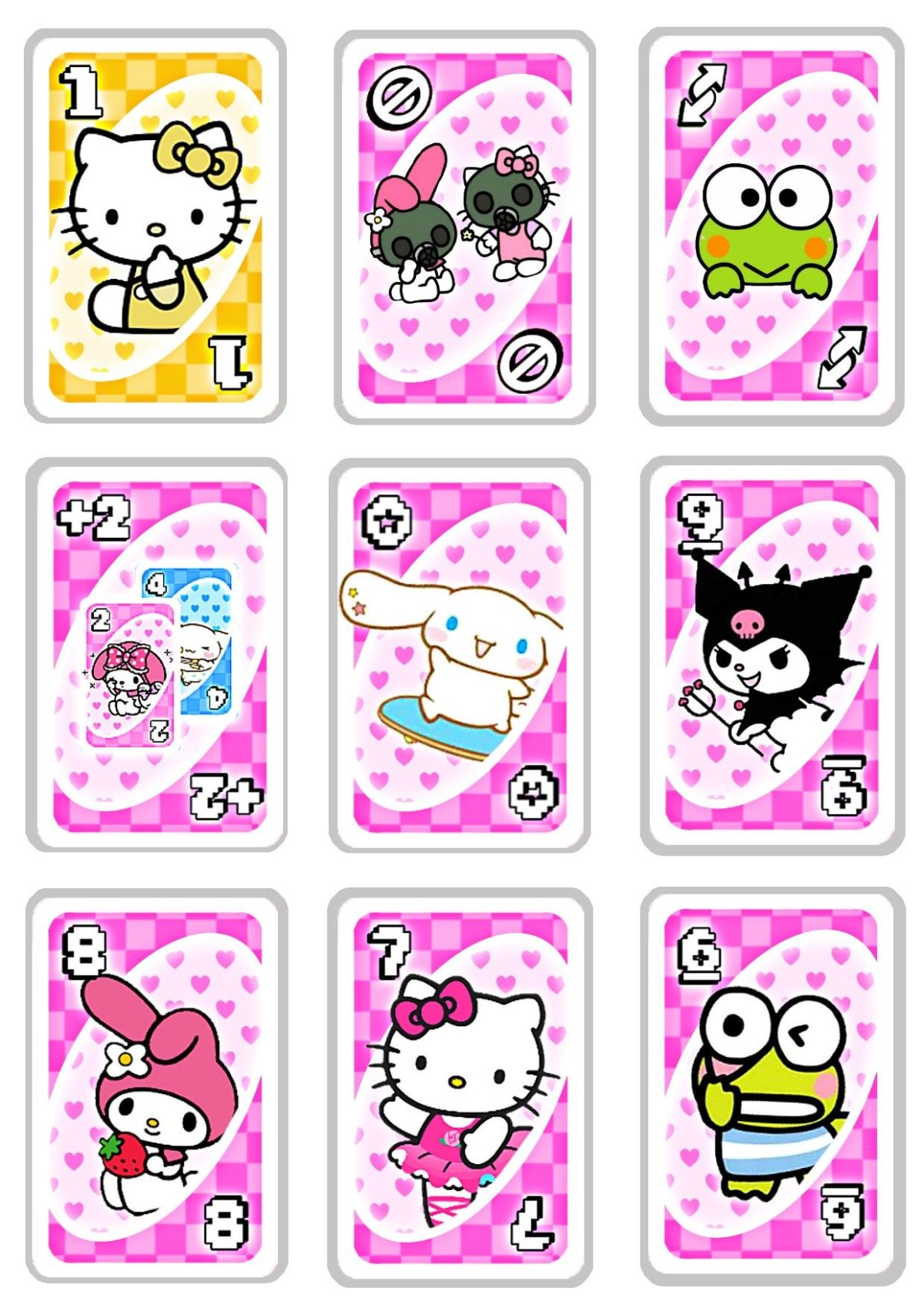 Hello Kitty уно