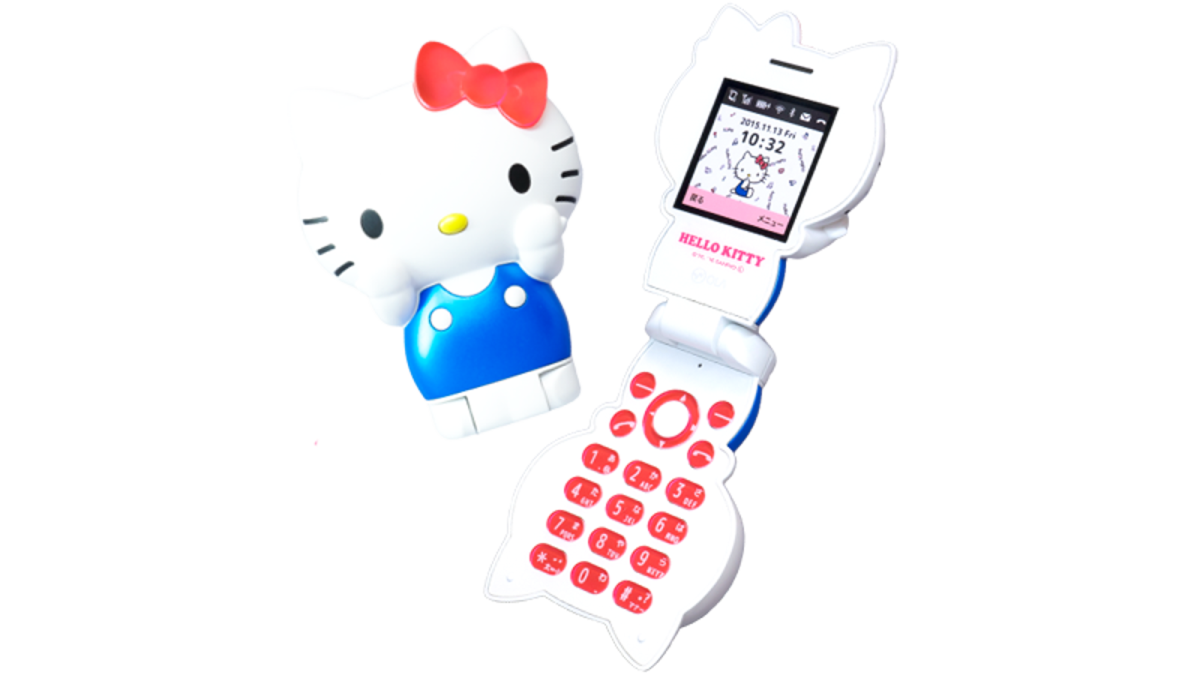 Сотовый телефон в виде hello Kitty