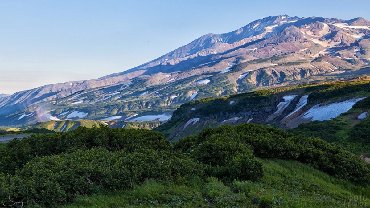 Камчатский край горы