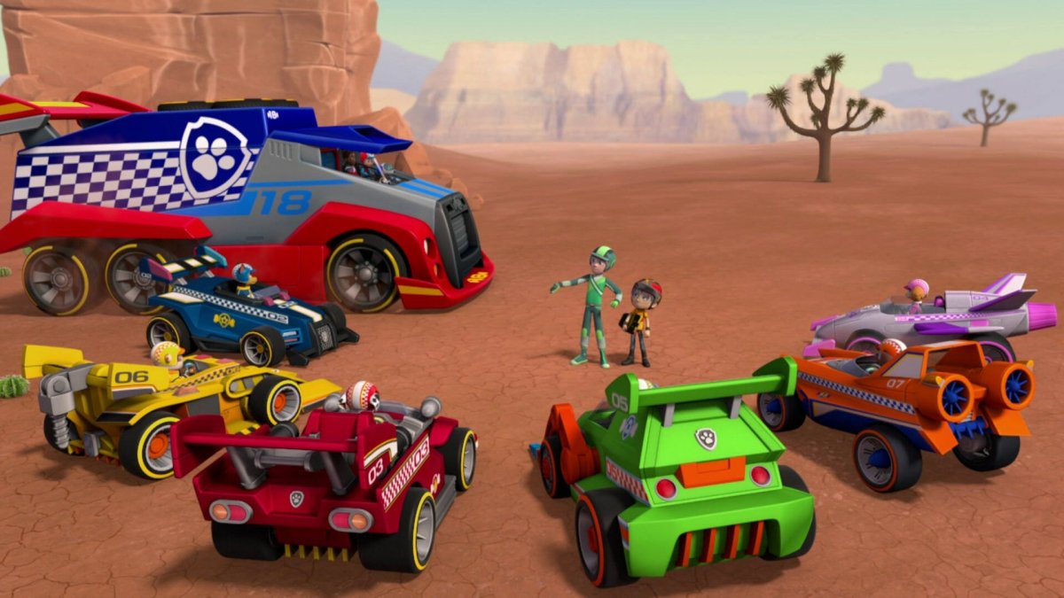 Щенячий патруль ready Race