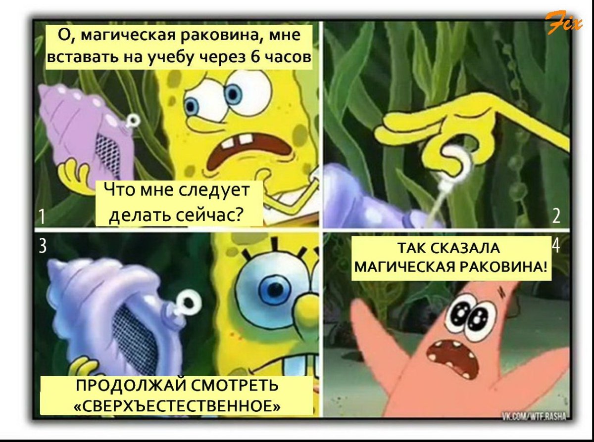 Волшебная Ракушка Спанч Боб