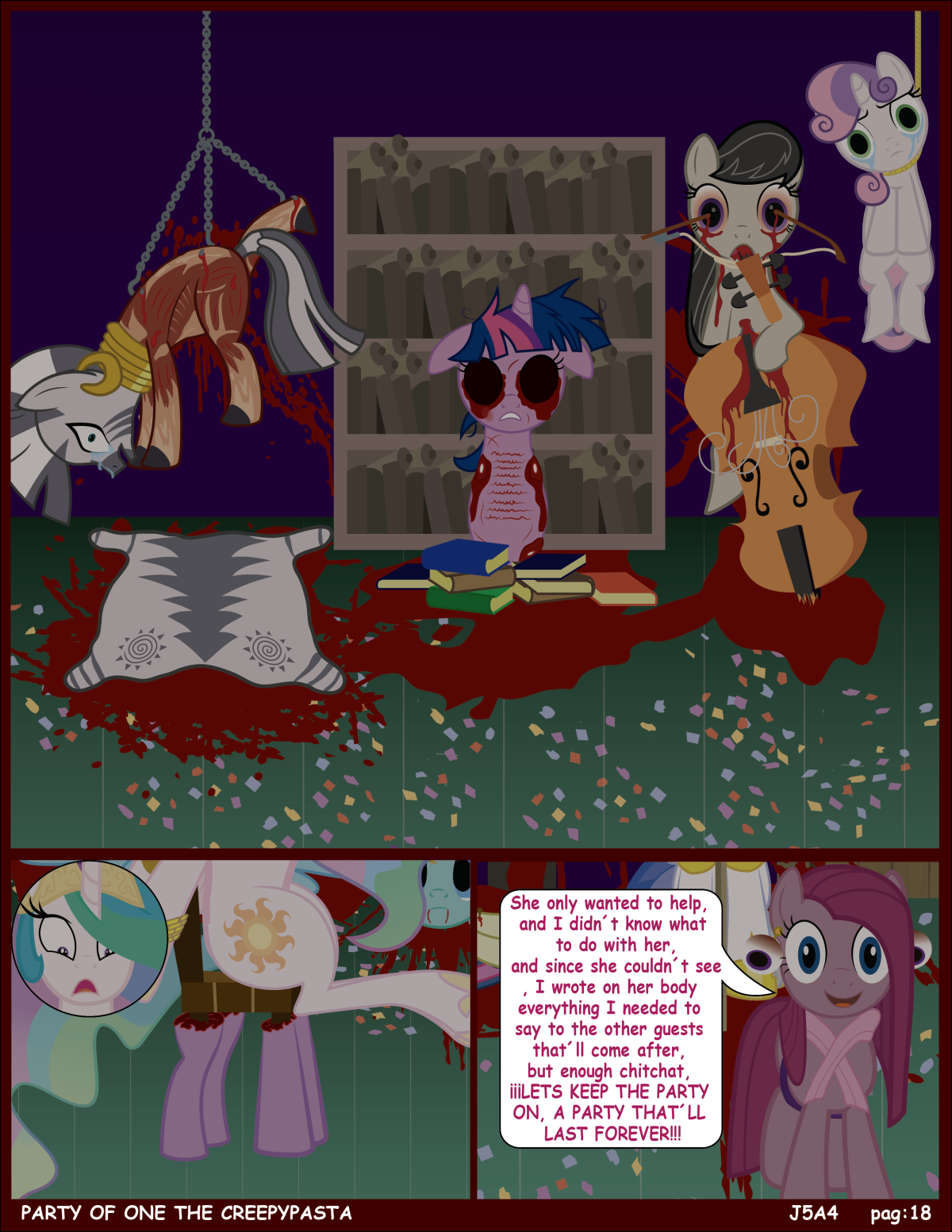 Вечеринка на одного MLP Creepypasta