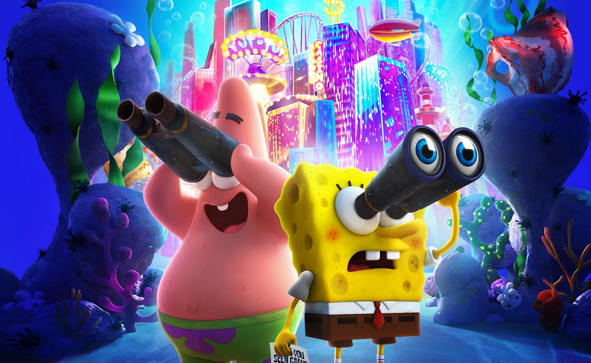 Губка Боб в 3d мультфильм 2015