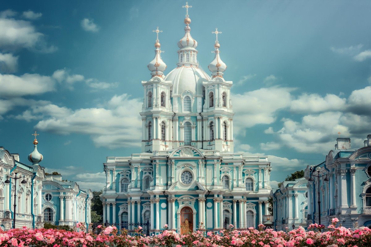 Смольный собор в Санкт-Петербурге