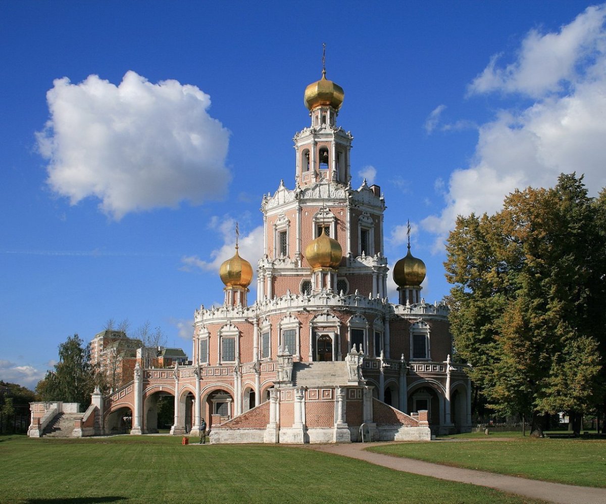 Москва. Храм Покрова Пресвятой Богородицы в Филях.