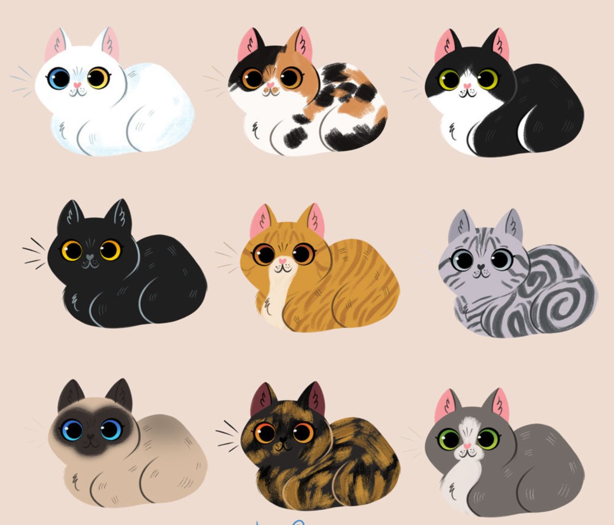 Наклейка котёнок