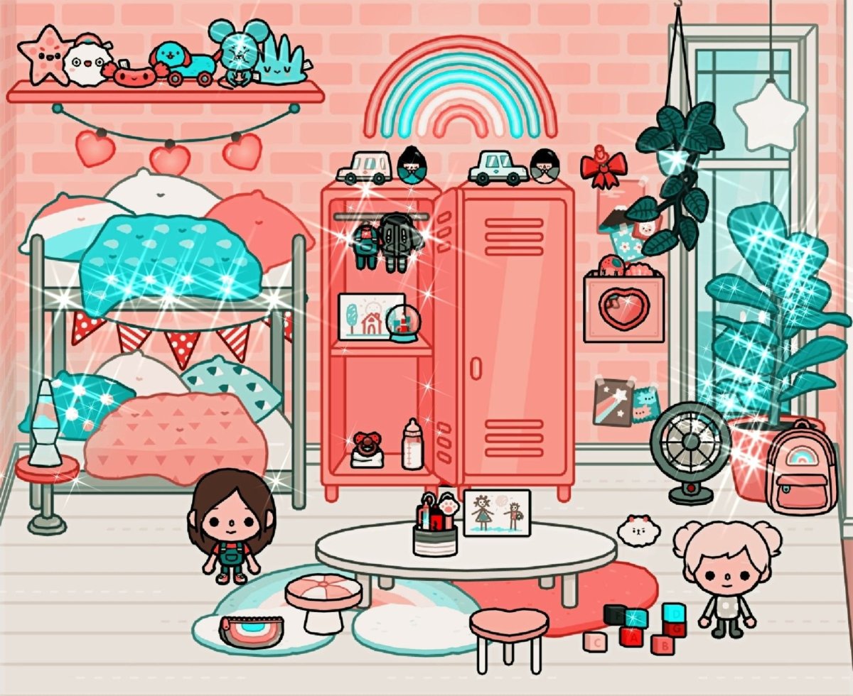 Toca boca комнаты