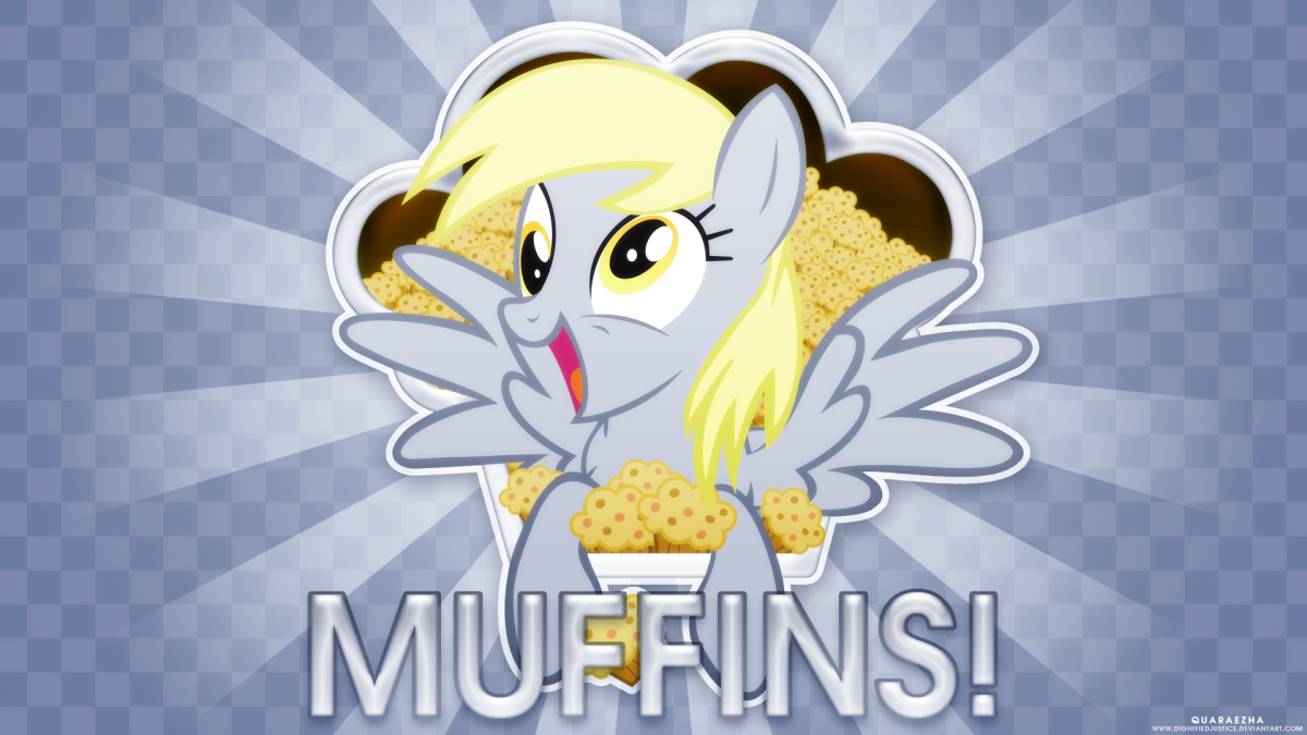 Derpy Muffin Wallpaper