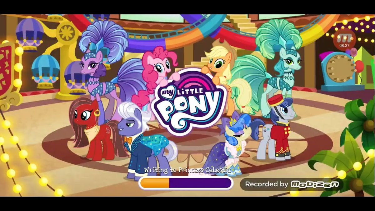 Игра my little Pony от Gameloft модный показ подружки невесты