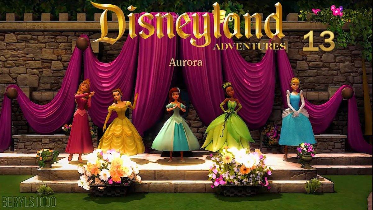 Disneyland Adventures принцессы