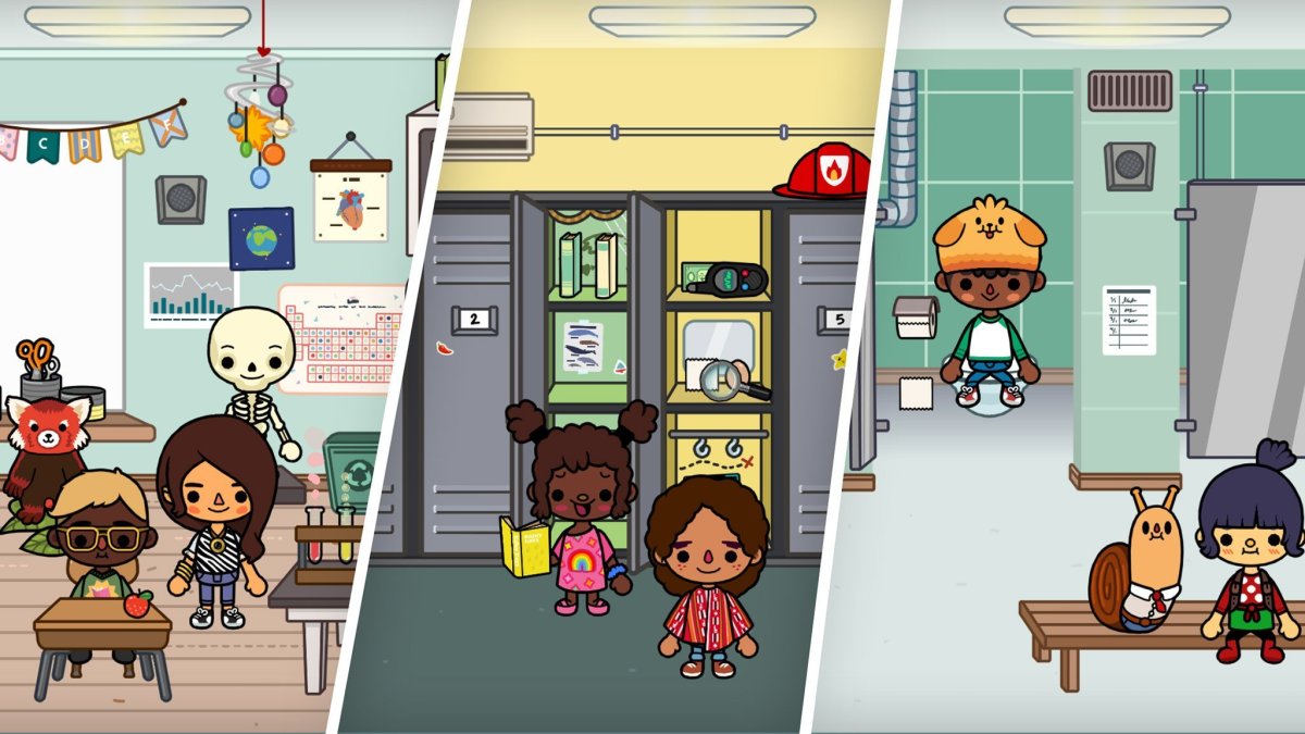 Toca boca школа