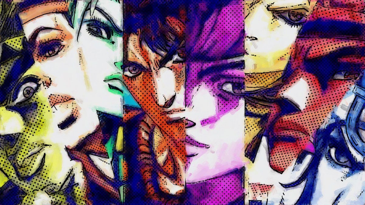 Jojo bizarre Adventure фон