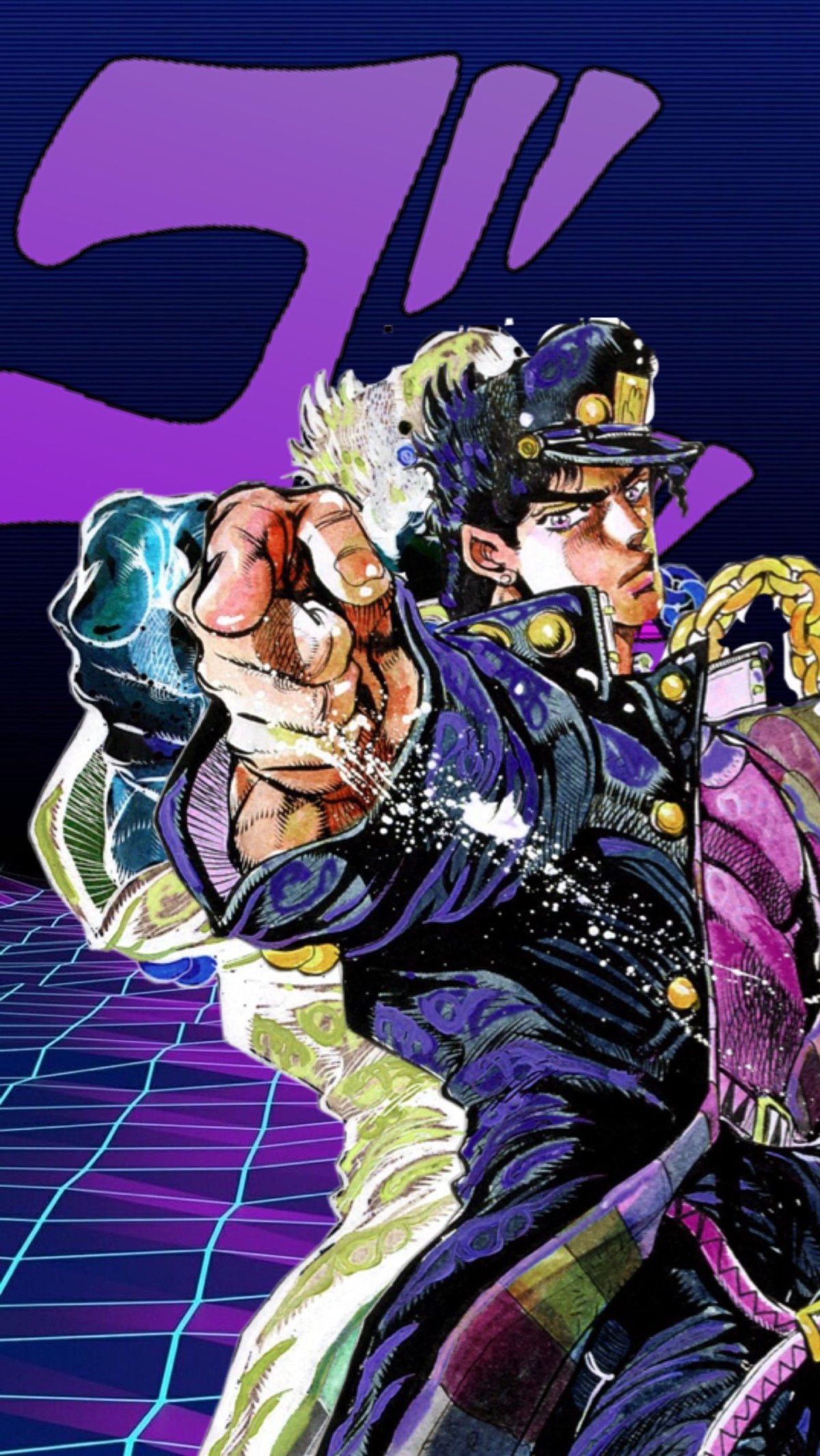 Jojo bizarre Adventure Джотаро Куджо
