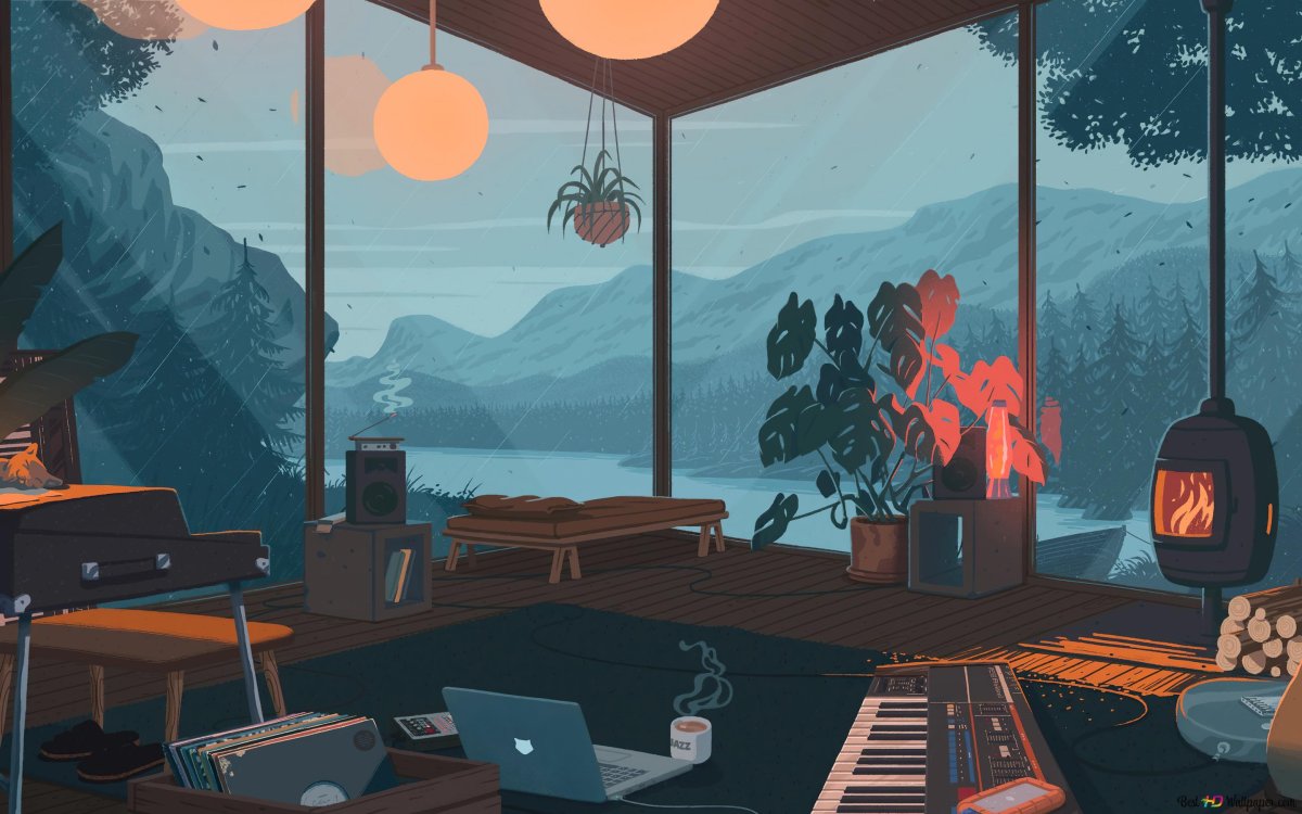 Иллюстрации в стиле lo Fi